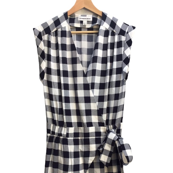 Country Road Ginham Romper Playsuit Sz 4 - Picture 5 of 7